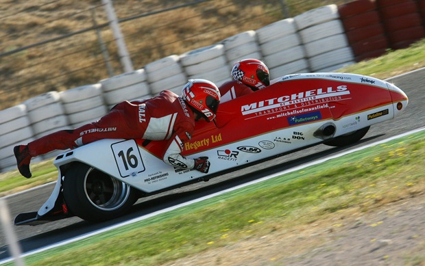 Ben and Tom Birchall in action (Wally Walters)